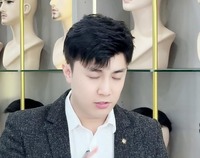 北京微分碎盖假发
