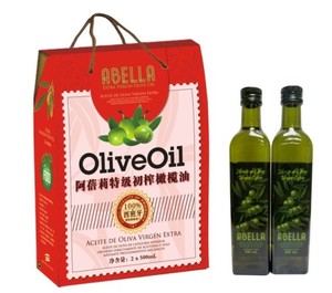 阿蓓莉特级初榨橄榄油礼盒装500MLX2