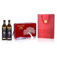 吉益树橄榄油1000ML*2*6红色铁礼盒包装