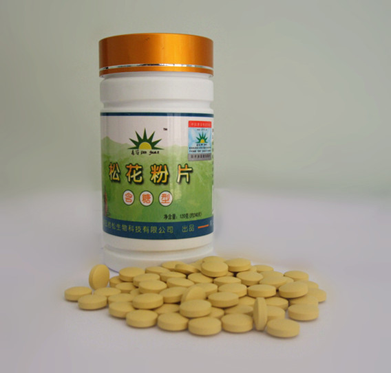 破壁松花粉精片含糖型
