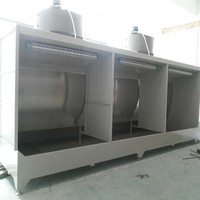 博远供应水帘柜 环保水帘喷漆台 水帘柜厂家