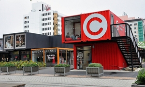 酷创汇专业建设集装箱建筑，集装箱小镇，集装箱商业街