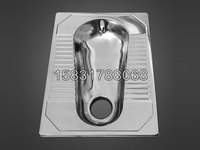 不锈钢一体蹲便1.2厚板材一体冲压工艺 监狱用不锈钢厕具