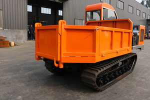 农田用手扶履带车 小型运输车 农业搬运机