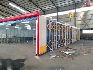 水帘式喷漆房家具打磨房五金配件抛光房