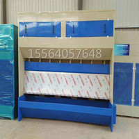 邹平伟航高效无泵水幕干式喷漆柜水帘喷漆柜喷淋塔移动伸缩房