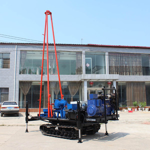 BK-建筑工地履带三脚架钻机干钻打井机 