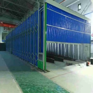 30米以上大宽度伸缩喷漆房 技术方案及配置