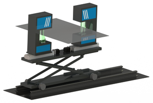 热轧板在线测宽仪 高温实时检测 无滞后检测