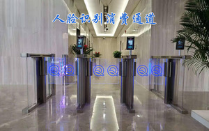 信阳单位食堂人脸识别通道闸实时消费时段定额就餐系统