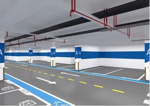  南京专门做地下车库停车场道路通道停车位划线的公司