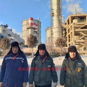 高炉放散点火系统，正在安装调试中