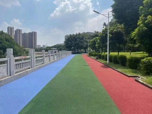 南京道路划线-彩色透水混凝土(透水地坪)主要技术