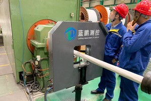 导向轴外径尺寸如何在线测量?