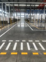 南京道路划线-5S工厂车间地面划线「工序规范」