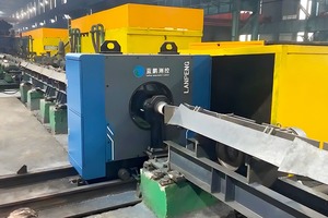 钢材360°无死角测量:旋转测径仪的技术突破与应用价值