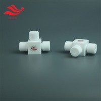 PTFE阀门\接头 两通 三通 可定制