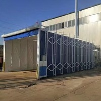 移动伸缩式喷漆房制造商