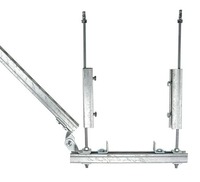 桥架抗震支架  热浸锌桥架可定制 安装方便