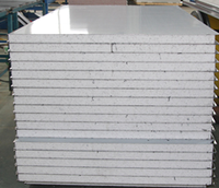 厂家批发厂房隔断彩钢夹心复合板