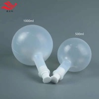 PFA三口烧瓶500ml圆底PFA蒸馏反应烧瓶1000ml单颈