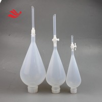 滨正红PFA分液漏斗带旋塞250ml