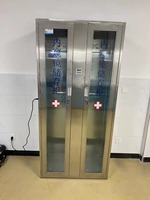 内镜储镜柜不锈钢双门储存柜内窥镜悬挂储存柜无菌柜