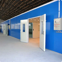 高温烤漆房高温喷塑房高温房设备工程施工