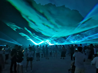 青岛无人机编队表演