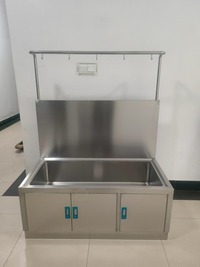 不锈钢无缝焊接带挂勾拖把池