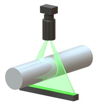 广角测头的测量原理