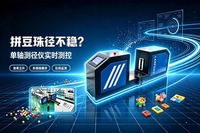 拼豆珠径不稳？单轴测径仪实时测控 良率立升 多规格兼容