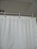 阴阳条 酒店用 防水浴帘