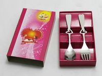 优质不锈钢餐具,心形情侣餐具,美可盛不锈钢餐具厂