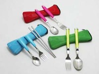 旅行餐具,专业不锈钢餐具厂家,美可盛不锈钢餐具批发