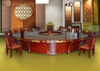 金龙凤电动餐桌