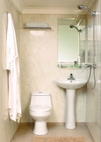 酒店宾馆装修改造专用的整体卫浴集成卫生间可订做