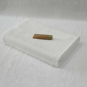 纯棉浴巾 宾馆酒店客房用品白色全棉平织浴巾/毛巾 厂家直销浴